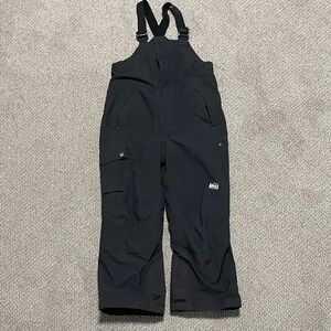 REI Black Snow Bib Pants